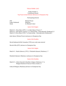 TDCAA TENNIS 2015 Friday October 2 Preliminary Round Top