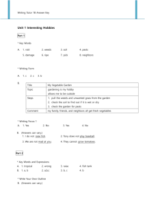 Writing Tutor 1B Answer Key