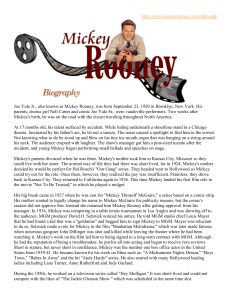 mickey_biography.doc - Summerwind Productions