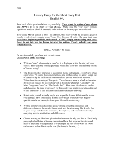 Revised Story Lit Analysis Pkt 2012.doc