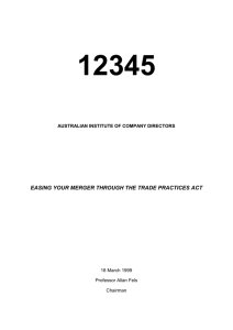 12345 - Australian Competition and Consumer Commission