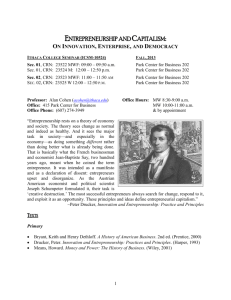 ICSM-10524 Entrepreneurship & Capitalism Syllabus (doc)