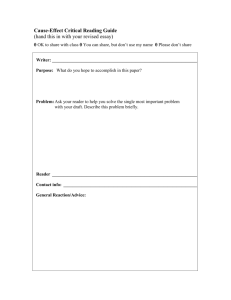 composition i writing rubric