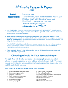Academic 11 Research Paper