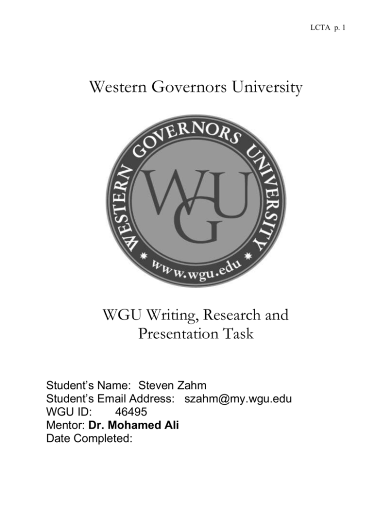 western-governors-university