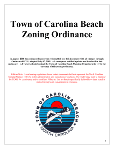 article 22. zoning ordinance text and map