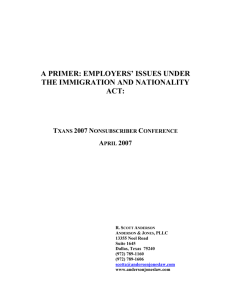 immigration and nationality act