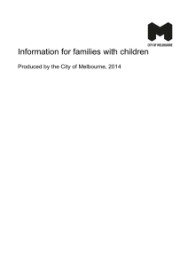 Information for families with children