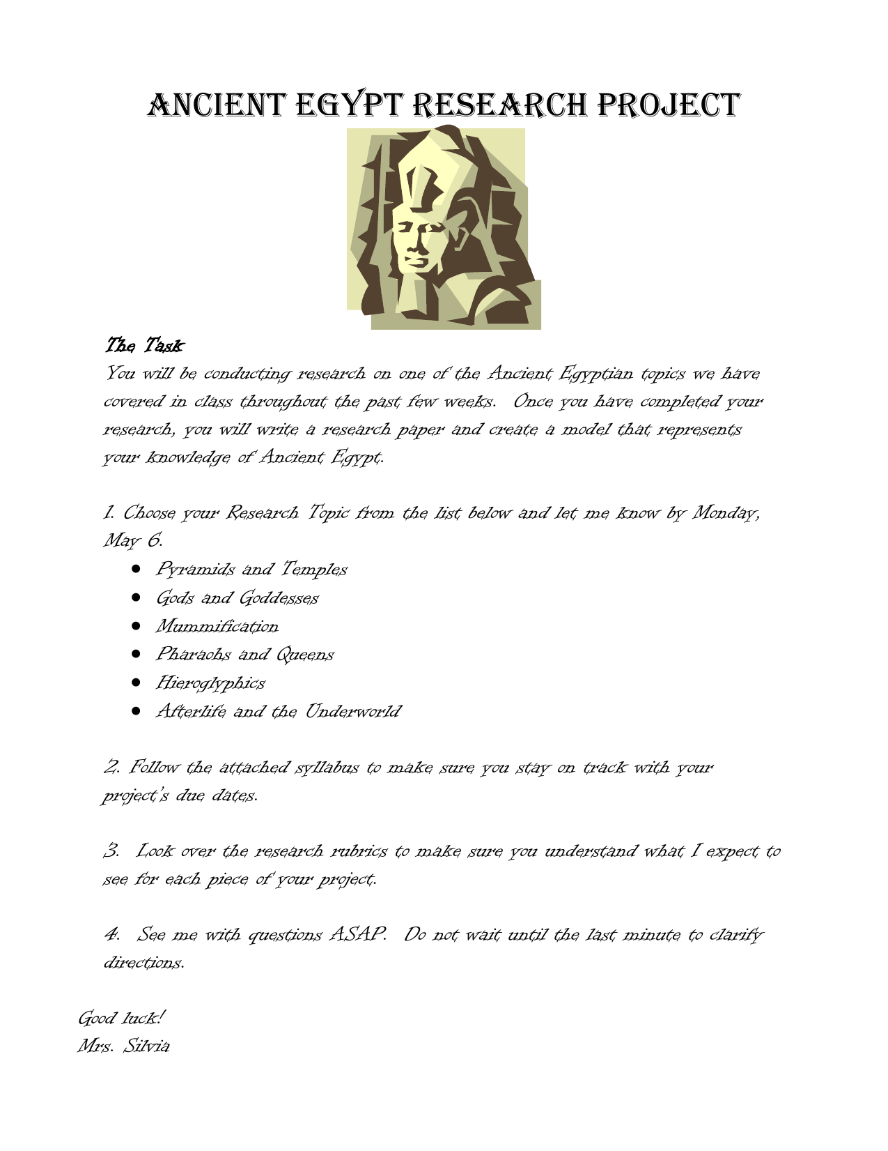 Реферат: Ancient Egypt Essay Research Paper Ancient Egypt