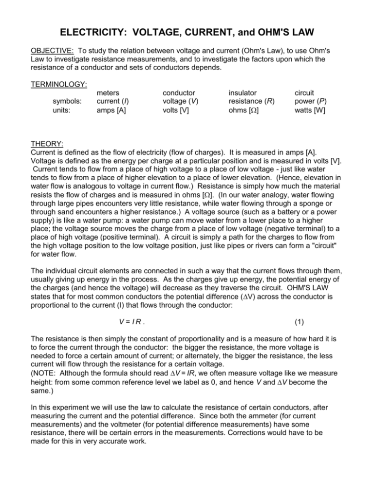 voltage-current-and-ohm-s-law