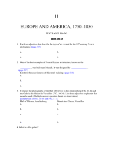 Europe and America, 1750-1850