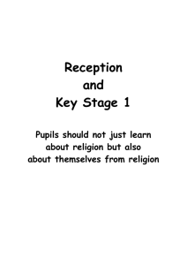 Reception and Key Stage 1
