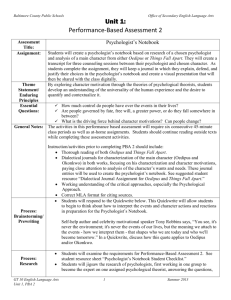 Theorist Café - Baltimore County Public Schools