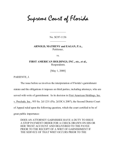 FSCcvMatheny.doc - Florida Attorney General