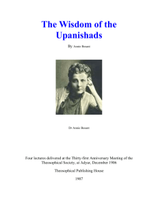 The Wisdom of the Upanishads