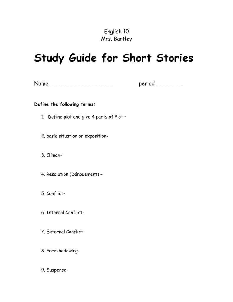 reviews of short stories