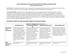 Area 4A English Composition