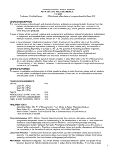 arth381latamartsyllabusf2009.doc - H-Net