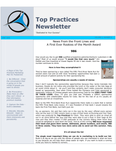 Top Practices Newsletter