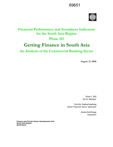 Concept Paper on Financial Performance and