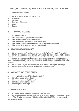 INTEGER CHEAT SHEET
