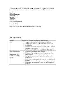 Dyslexia - jarmin.com