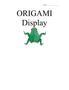“Origami Worldview” displays.