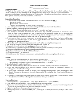 chapter worksheet animal answers farm 4 Animal Farm Worksheet