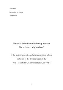 What+is+the+relationship+between+Macbeth+and+Lady+Macbeth