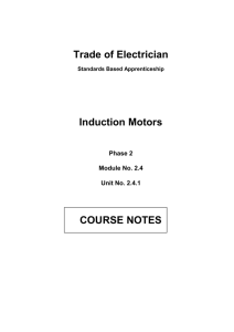 Single-phase Induction Motors