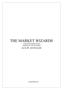 THE MARKET WIZARDS CONVERSATIONS WITH AMERICA`S TOP