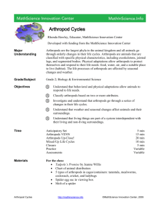 Arthropod Cycles - MathinScience.info