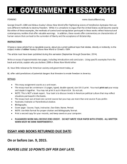 Essay About Healthy Diet Pennino Wwwclassicalliberalorg George Orwells And English As A Global Language Essay also Essay Papers For Sale Brave New World Essay Prompts Modest Proposal Essay Examples