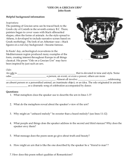 Healthy Eating Essays Ode On A Grecian Urn Essay For Health also Pollution Essay In English Ode On A Grecian Urn By John Keats Argumentative Essay Topics High School