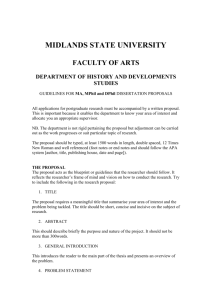 faculty of arts - Midlands State University