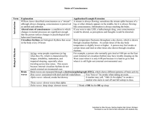 States of Consciousness Review Sheet