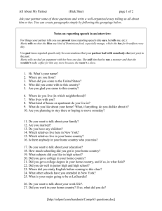 65 Interview Questions for Partner Biographies