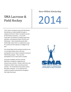 SMA Lacrosse & Field Hockey