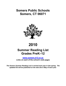 Somers Elementary School - Somers Public School District