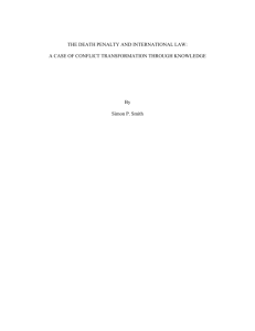 BEYOND DEATH: THE US MUST ALTER ITS DEATH PENALTY