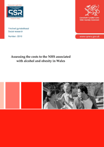 Assessing the costs to the NHS associated with alcohol and obesity