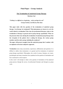 Final Paper – Group Analysis