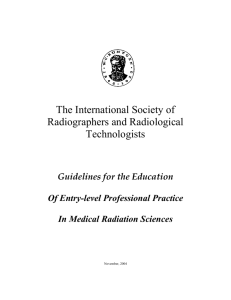 Guidelines for the Education