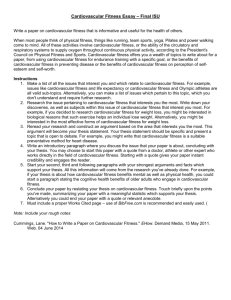 Rubric for the Assessment of the Argumentative Essay