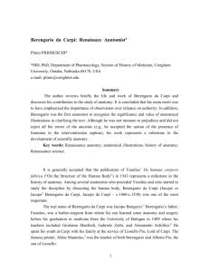 Berengario da Capri - International Society for the History of Islamic
