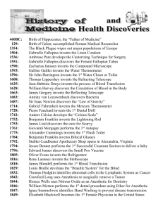 Health & Medicine Discoveries.doc