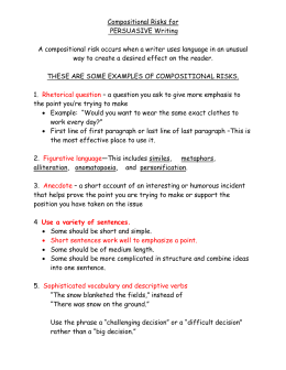 Examples Of A Thesis Statement For An Essay Compositional Risks For Persuasive Writing Persuasive Essay Example Of A Thesis Statement For An Essay also Classification Essay Thesis Statement File Ms Bryant Thesis Statement In Essay