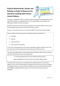 A Guide to Resources for working with Primary School Children