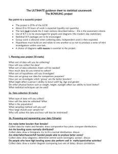 The ULTIMATE guidance sheet to statistical coursework