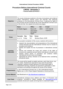 procedure before - National University of Ireland, Galway